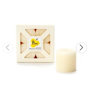 Beeswax votive candles